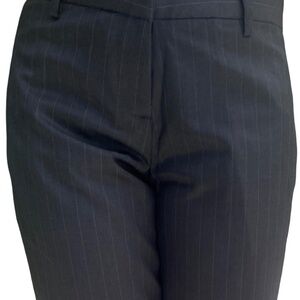 Rosa York Business Casual Navy Striped Shorts Women's Shorts
